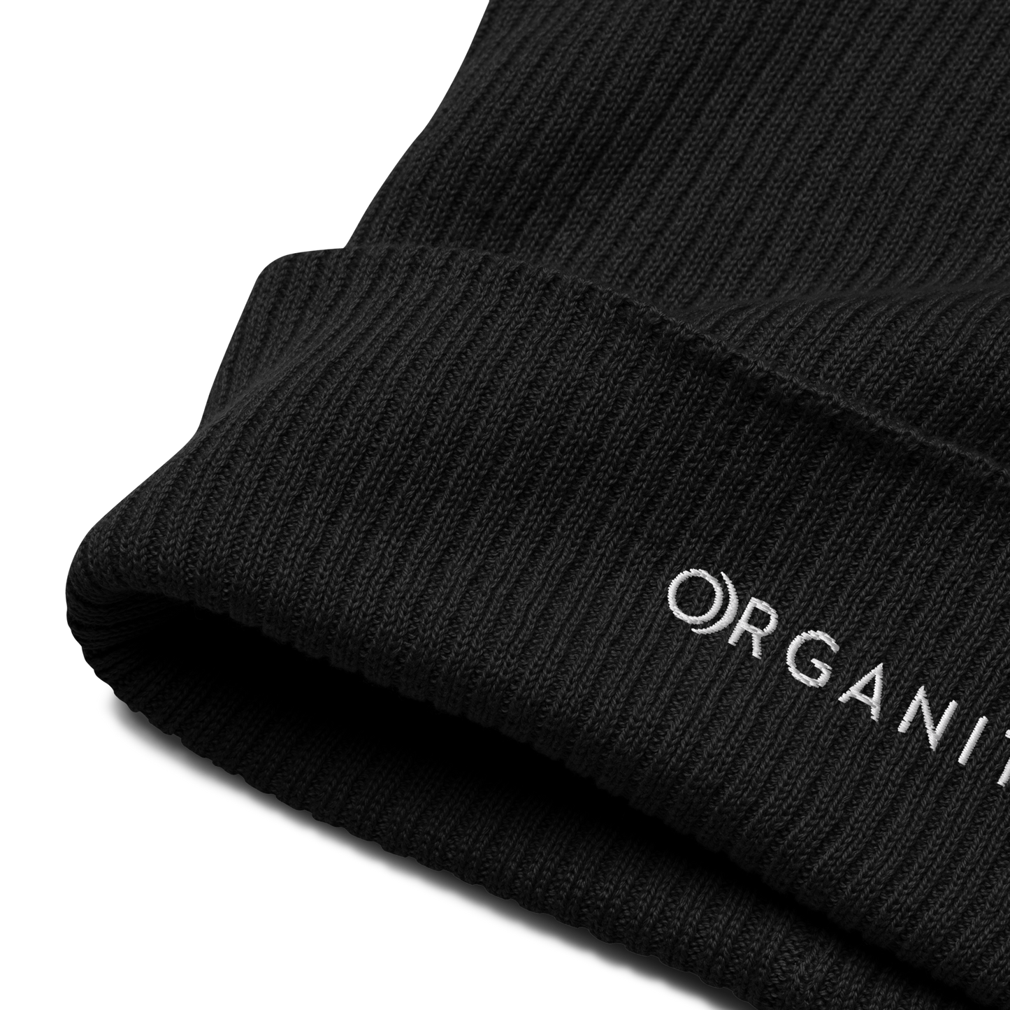 Organic Cotton Ribbed Beanie