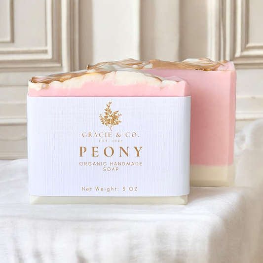 Pink Peony Shea Butter Soap - ORGANITS®